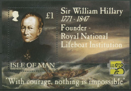 Isle Of Man 1999 Brit.Lebensrettungsgesellschaft Block 34 Postfrisch (C90645) - Man (Insel)