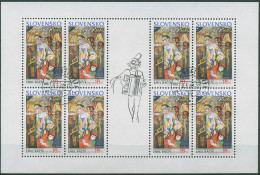 Slowakei 2002 Europa CEPT Zirkus Kleinbogen 424 K Gestempelt (C90857) - Blokken & Velletjes