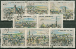Österreich 1964 WIPA'65 Blick über Wien 1164/71 Gestempelt - Oblitérés