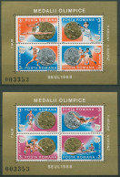 Rumänien 1988 Olympia Seoul Medaillen Block 250/51 Postfrisch (C92237) - Blocks & Kleinbögen