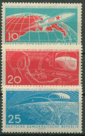 DDR 1961 Erster Bemannter Weltraumflug Juri Gagarin 822/24 Postfrisch - Unused Stamps