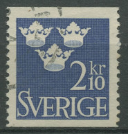 Schweden 1954 Freimarke Drei Kronen 401 Gestempelt - Oblitérés