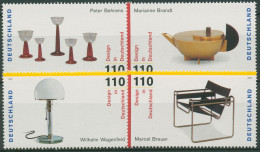 Bund 1998 Design Aus Deutschland 2001/04 Postfrisch, Blockeinzelmarken - Nuovi