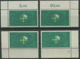 Bund 1968 Deutscher Katholikentag 568 Alle 4 Ecken Postfrisch (E852) - Ungebraucht