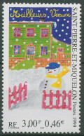 Saint-Pierre Et Miquelon 1999 Schneemann Im Garten 789 Postfrisch - Ungebraucht