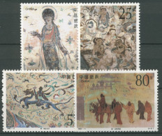China 1992 Wandmalereien Aus Den Magao-Grotten 2440/43 Postfrisch - Neufs