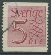 Schweden 1951 Freimarke Ziffernzeichnung 366 Gestempelt - Usados