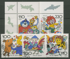 Bund 1998 Trickfilmfiguren Biene Maja Sandmann Pumuckl 1990/94 Gestempelt - Gebraucht