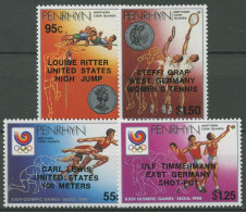 Penrhyn 1988 Olympische Spiele Seoul Goldmedaillen 489/92 Postfrisch - Penrhyn