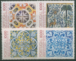 Portugal 1982 500 Jahre Azulejos 1557+1568+1576+1582 Postfrisch - Nuevos