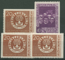 Schweden 1960 Weltflüchtlingsjahr 457/58 Postfrisch - Unused Stamps