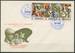 Angola 1986 30 Jahre Nationale Einheitspartei MPLA 752/54 ZD FDC (X60994) - Angola