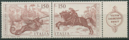 Italien 1976 Heiliger Georg Fresko 1537/38 ZD Zf Postfrisch - 1971-80: Nieuw/plakker