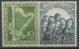 Berlin 1950 Berliner Philharmonie 72/73 Mit Falz (73 Dünne Stelle) (R80959) - Neufs
