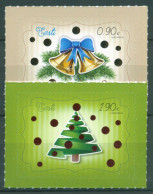 Estland 2020 Weihnachten Glocken Weihnachtsbaum 998/99 Postfrisch - Estonia