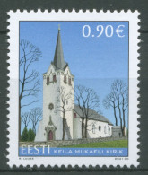 Estland 2021 Bauwerke Michaeliskirche Keila 1022 Postfrisch - Estonia