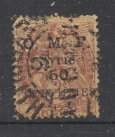 SYRIE - 1920 - N°YT. 46 - Type Blanc 50c Sur 2c Brun-lilas - Oblitéré / Used - Usados