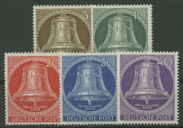 Berlin 1953 Freiheitsglocke Klöppel Mitte 101/05 Mit Neugummierung (R80945) - Unused Stamps