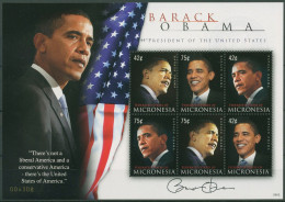 Mikronesien 2009 US-Präsident Barack Obama 1915/B1917 K Postfrisch (C40332) - Micronésie