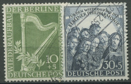 Berlin 1950 Berliner Philharmonie 72/73 Gestempelt (R80961) - Oblitérés