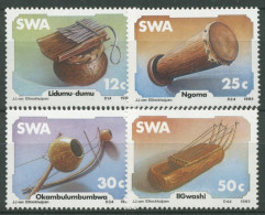 Südwestafrika 1985 Musikinstrumente 579/82 Postfrisch - Südwestafrika (1923-1990)