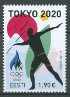 Estland 2021 Olympische Sommerspiele Tokio 1015 Postfrisch - Estland