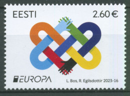 Estland 2023 Europa CEPT Frieden 1074 Postfrisch - Estonie