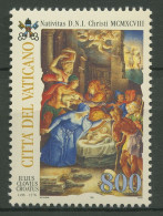 Vatikan 1998 Weihnachten Miniatur 1262 Postfrisch - Unused Stamps