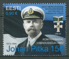 Estland 2022 Marine Kapitän Johan Pitka 1035 Postfrisch - Estland