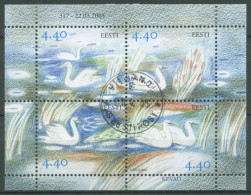 Estland 2005 Jahreszeiten Frühling Höckerschwan Block 22 Gestempelt (C63172) - Estonie