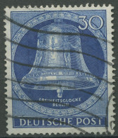 Berlin 1953 Freiheitsglocke Klöppel Mitte 104 Mit Wellenstempel (R80951) - Used Stamps