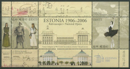 Estland 2006 Nationaltheater Block 25 Postfrisch (C61206) - Estonie