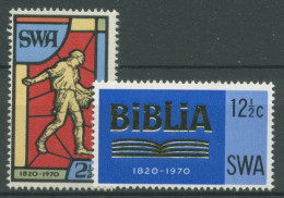 Südwestafrika 1970 150 J. Südafrikanische Bibelgesellschaft 358/59 Postfrisch - Zuidwest-Afrika (1923-1990)