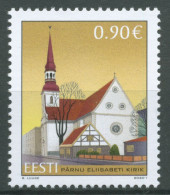 Estland 2023 Bauwerke Elisabthkirche Pärnu 1064 Postfrisch - Estland