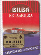 Calendarietto - Bilba  Tabaccheria Bolelli - Modena - Anno 1998 - Tamaño Pequeño : 1991-00