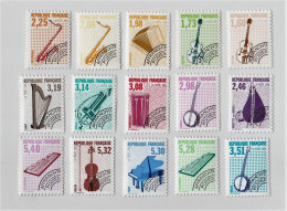 France Année 1992 Lot De 15 Timbres Préoblitérés Neufs Yvert Tellier N° 213 à 227 - 1989-2008