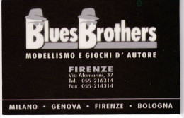 Calendarietto - Blues Brothers - Firenze - Anno 1998 - Formato Piccolo : 1991-00