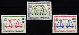 Kambodscha 160-162 Postfrisch #KX534 - Camboya