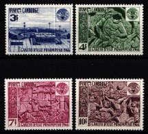 Kambodscha 208-211 Postfrisch #KX542 - Camboya