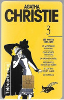 CARTE°-PRIVEE-5U-DS2-04/96-SO3.JD-AGATHA CHRISTIEV° DN°A 64118970-Neuve-RARE - 5 Unidades