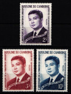 Kambodscha 181-183 Postfrisch #KX539 - Cambodia