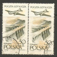 POLAND. 1958. 30zl PORABKA USED PAIR. - Usados