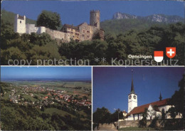 11820562 Oensingen Neu Bechburg Kirche Hotel Rondo Schweizer Verein Der Poststem - Autres & Non Classés