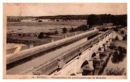 Epinal - Perspective Du Pont-Canal Sur La Moselle - Golbey