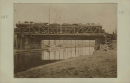 4-281 & 4-174 Compiègne - La Ferté-Milon - Photo Contrecollée Sur Carton - Treni