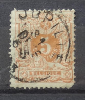 28 Avec Belle Oblitération Jupille - 1869-1883 Léopold II