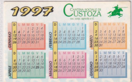 Calendarietto - Cantina Sociale Di Custoza - Anno 1997 - Kleinformat : 1991-00