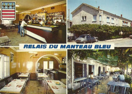 *CPM - 34 - BEZIERS - Le Relais Du Manteau Bleu ; Multivue ; Blason - Beziers