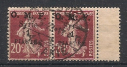 SYRIE - 1920-22 - N°YT. 60 - Type Semeuse 1pi Sur 20c Brun - Oblitéré / Used - Gebruikt