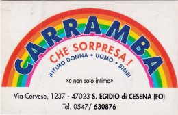 Calendarietto - Carramba - Che Sorpresa - S.egidiio Di Cesena - Anno 1998 - Klein Formaat: 1991-00